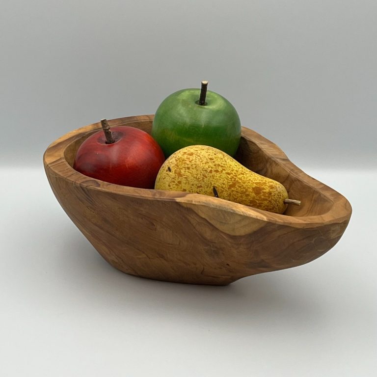 Pear Shaped Solid Fruit Bowls