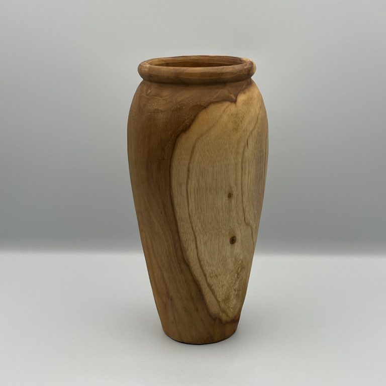 Minimalistic Solid Wooden Vase