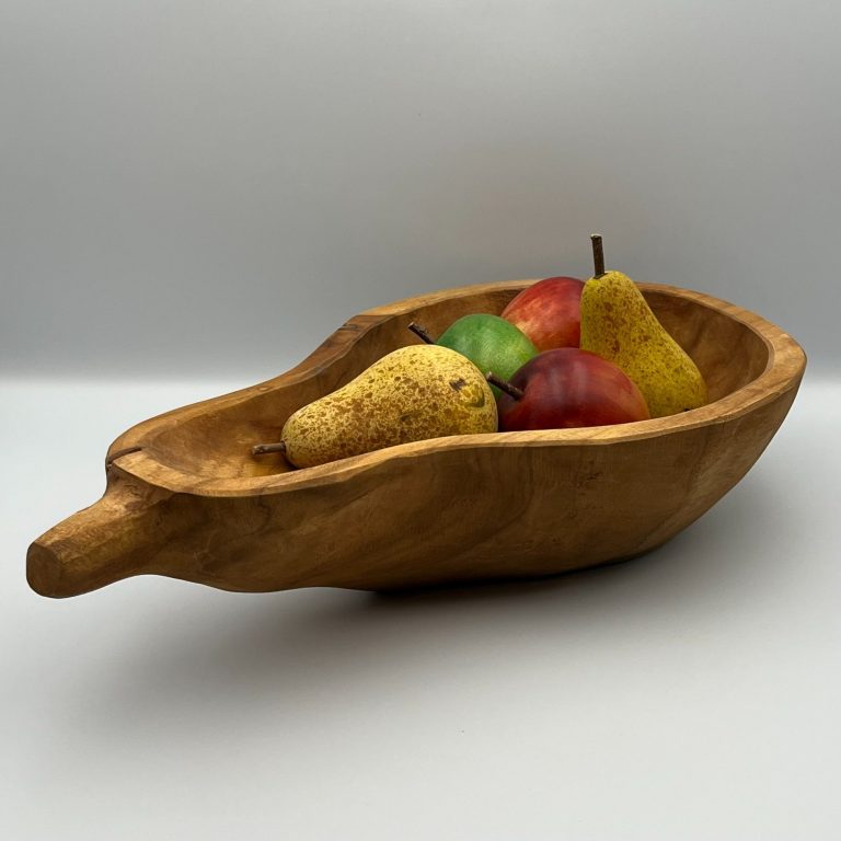 Pear Shaped Solid Fruit Bowls